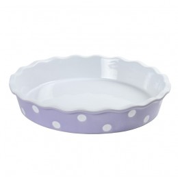 Форма для выпечки Lilac Pie with dots 26,5 см*5 см